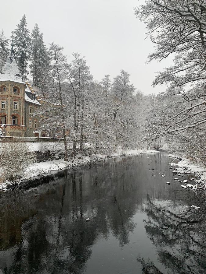 Ferienhaus Andrea Am Bodetal Treseburg ภายนอก รูปภาพ