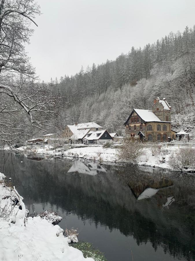 Ferienhaus Andrea Am Bodetal Treseburg ภายนอก รูปภาพ